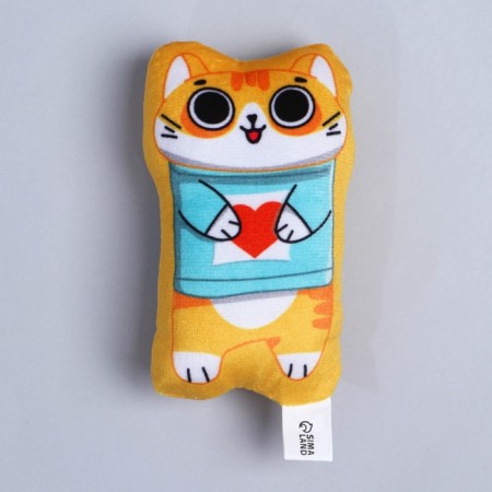 A toy for cats with mint "cat", 12 x 7.5 cm-4