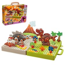 Dinomir spiral mosaic designer, with an electric screwdriver, 217 parts