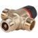 Thermostatic valve Rommer RVM-1121-186520, mixing, 3/4 ", HP, 30-65 ° C, KV 1.8