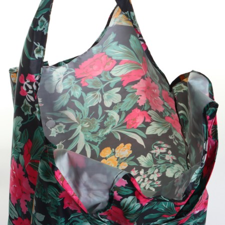 Household bag on the button, folding, colorful color-2