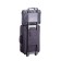 Business Bank, Lightning Department, 2 external pockets, mounting on a suitcase, black color