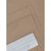 Set of curtains "Canvas", size 200x250 cm, 2 pcs, beige color