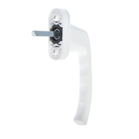 Hand with a lock, metal. 37mm WH038 RAL 9016, white-1