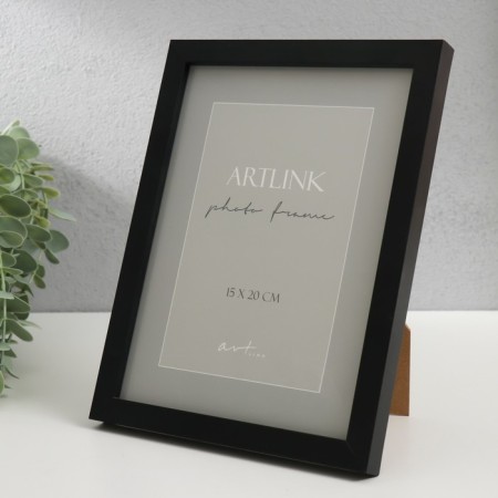 Photo frame MDF "Nina" 15x20 cm, black-2
