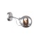 Bra Freya Fr5014WL-01CH Sally, 260x130x185 mm, E14, 1x40W, color chromium