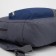Baby backpack with zipper, external pocket, reflective strip, gray color