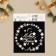 Stencil for creativity "Happy New Year", 15 x 15 cm, plastic
