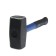Sledgehammer forged tundra, free -component three -component handle, 2 kg