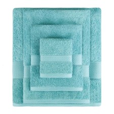 Arya Home Miranda Soft, 450 gr, size 30x50 cm, Aqua color