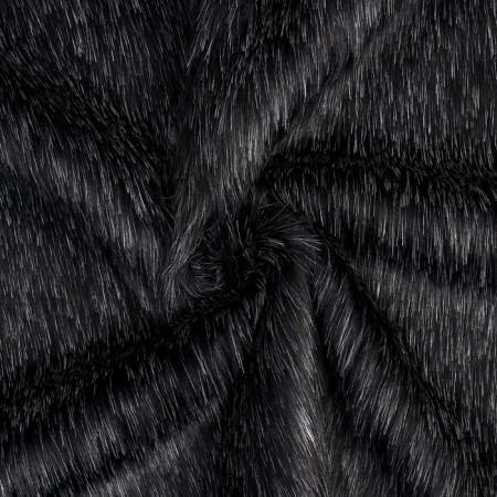 Lock "Mech" on a knitted basis, 100 × 150 cm, color melange gray