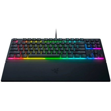 Keyboard Razer Ornata V3 Tenkeyless Mechanical Black USB Multimedia for Gamer Led (under 106689-1