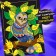 Set of luminous coloring with stickers "Animal World", paint + brush