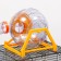 A cage for rodents, two -tier, with a shelf, a house and a ball, 28 x 24.5 x 31 cm, mix