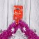 Tinsel "Snowflake burst" D-8 cm, 200 cm, mix