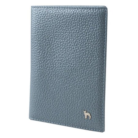 Cover for passport, blue color