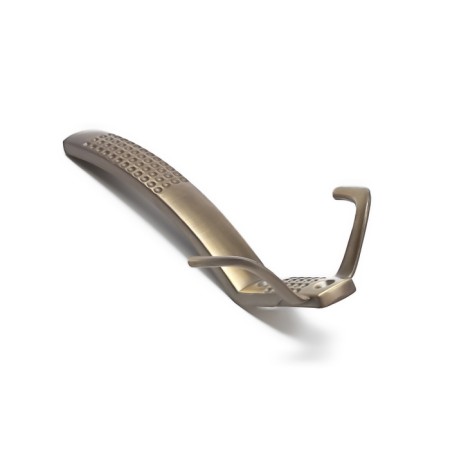 Hook furniture tundra TKT001, three -rod, bronze-9