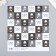 Scrapbooking paper "Charisma and style" density 180 g 15.5x17 cm
