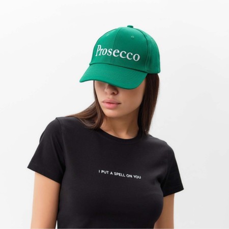 Women's cap with embroidery, green, p. 56-58