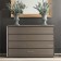 Hand -on Railing Cappio Frida, Stainless. steel, d = 12 mm, m/o 96 mm, color gold