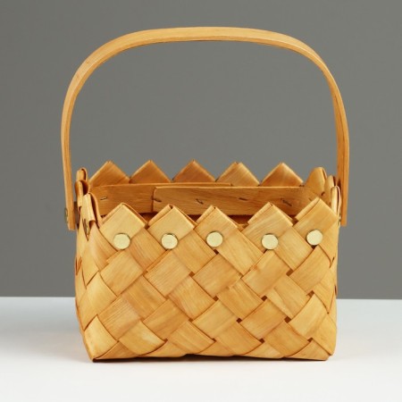 Wicker basket, 17 x 13 x 11/23 cm, sequoia-2