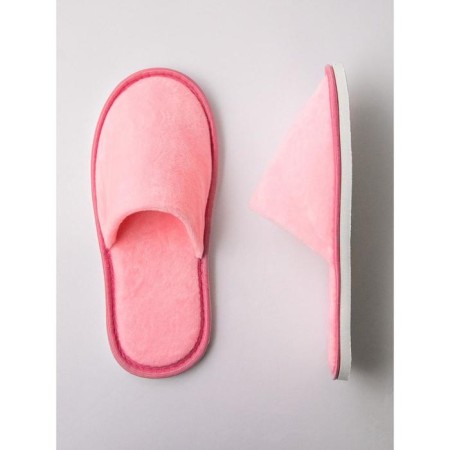Slippers female closed nose, size 36-38, pink color-3