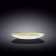 Round plate Wilmax England Spiral, D = 25.5 cm, pistachio color