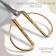 Scissors for needlework, mowed blade, 5 ", 12.5 cm, gold color
