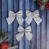 Christmas tree decoration "Balt - radiance" (set 3 pcs) 10.5x10 cm, silver