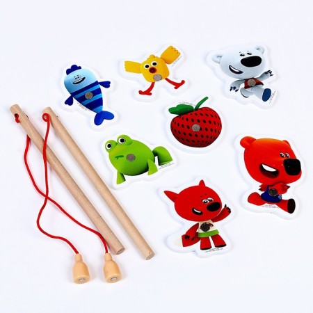 Игра ловим + 2 удочки «Ми-ми-мишки»-1
