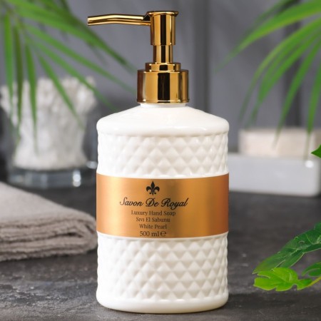 Liquid perfumed hand soap "Savon de Royal" White Pearl, 500 ml