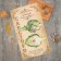 Ethel towel Carciofo 40x73 cm, 100% cotton, sarzha 190 g/m2