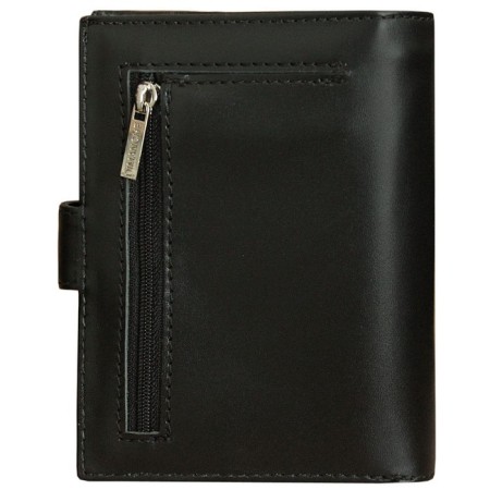 Portmone with a block for rights and a separation for the passport Camel Premium, the color is black-3