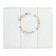 Polymer clay 50g "Calligrata" Snow marble with sparkles by mother of pearl