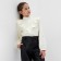Pants for girls leather minku, black color, height 140 cm