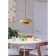 Cenciara chandelier, 1x40W E27