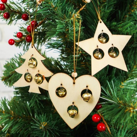 New Year's Suspension "Figures with Bubenchiki", mix