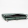 Women's wallet on magnet, green color