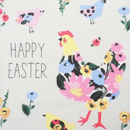 Catcelle kitchen. Dolyana "Happy Easter" 28x46 cm, horn, 100% HL, 160g/m2-2