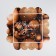 Box for confectionery products with PVC “Everything will work out”, 13 x 13 x 3 cm, New Year