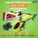 The helicopter radio -controlled "cool turn", yellow color