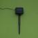 Garland “thread” 4.5 m with nozzles “butterflies”, IP44, dark thread, 30 LED, glow blue/green, 2 modes, solar battery