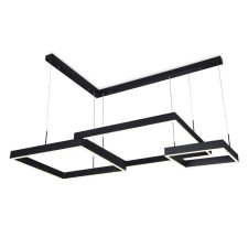 Светильник светодиодный подвесной с пультом управления Ambrella light, Original, FA6649, LED, 195 Вт, 14625Lum, 3000-6400К, цвет чёрный, белый матовый