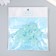 Busina Plastic for the creativity "Star. Stone ice" transparent green 1.3x2.6x2.6 cm