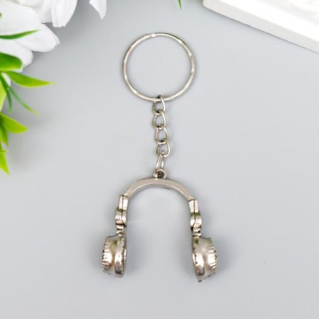 Trick Metal "Headphones" silver 3.5x3.1 cm