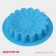 Baking shape of the share of “gerbera”, silicone, d = 23 cm (internal d = 19 cm), mix color