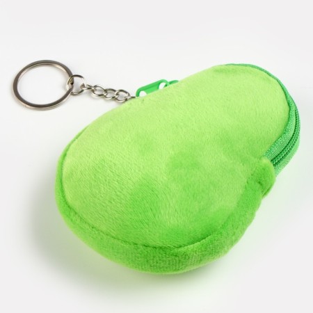 Soft wallet "Avocado" on a key fob, 10 cm, species mix-4