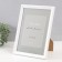 Photo frame Plastic "Gala" 21x30 cm, white (plastic screen)