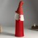 Interior light doll "Santa Claus Red in a white vest" 18x12x65 cm