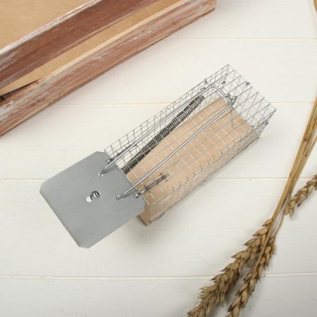 Mousetrap-trap (cage), 12 × 5 × 5 cm, metal-2