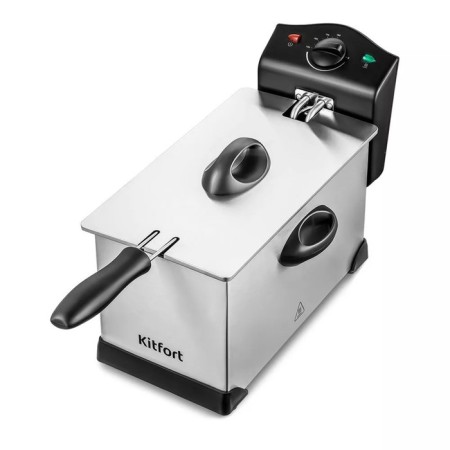 Fritten KitFort KT-4051, 2000 W, 6/2 L, 130-190 ° C, silver-black-2